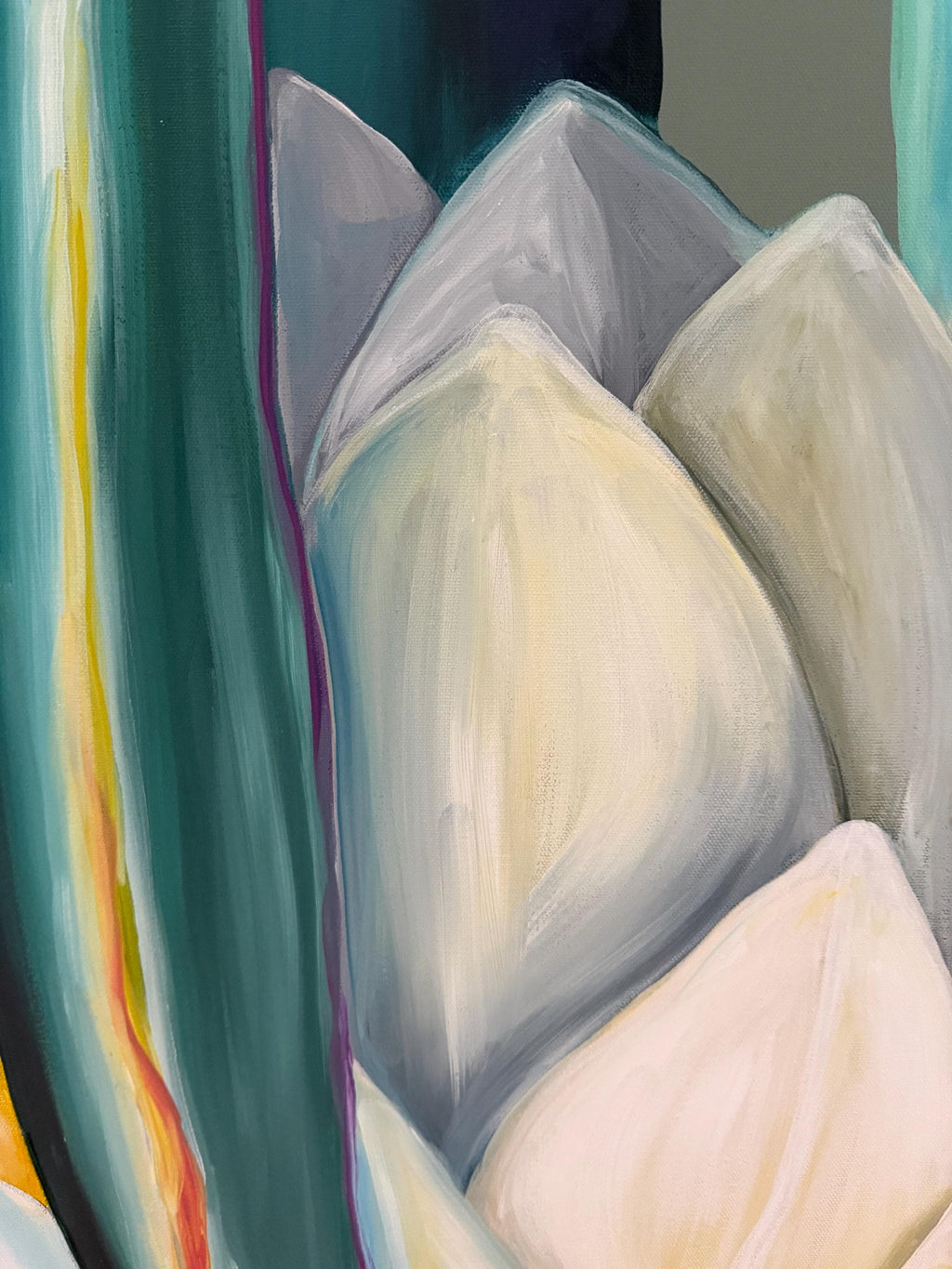 King Protea, petal detail