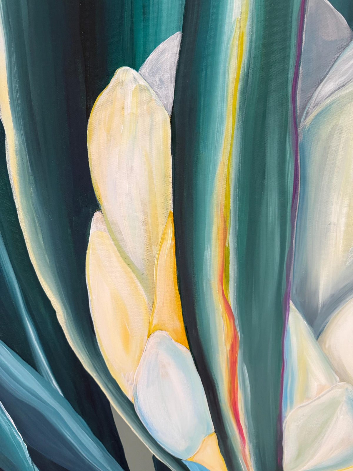 King Protea, petal detail